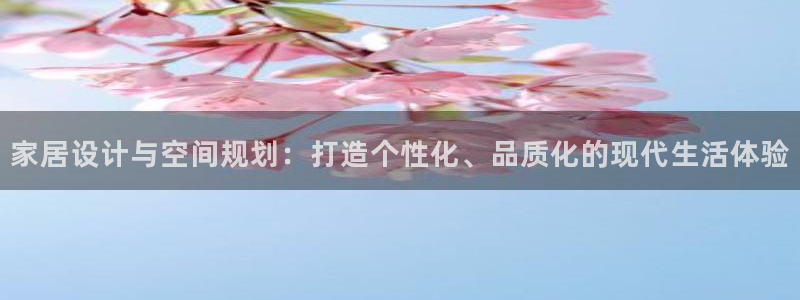 新宝5月：家居设计与空间规划：打造个性化、品质化的现代生活体