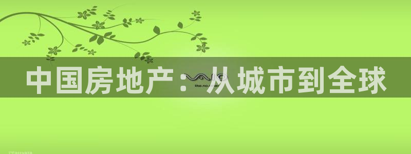 新宝5下载注册：中国房地产：从城市到全球