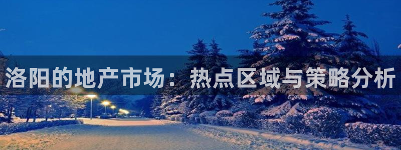 新宝5寂创33300散：洛阳的地产市场：热点区域与策略分析