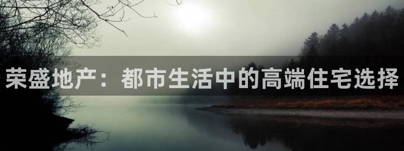 新宝5什么时候上市：荣盛地产：都市生活中的高端住宅选择