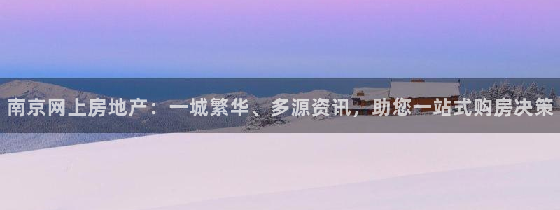 新宝5官方：南京网上房地产：一城繁华、多源资讯，助您一站式购