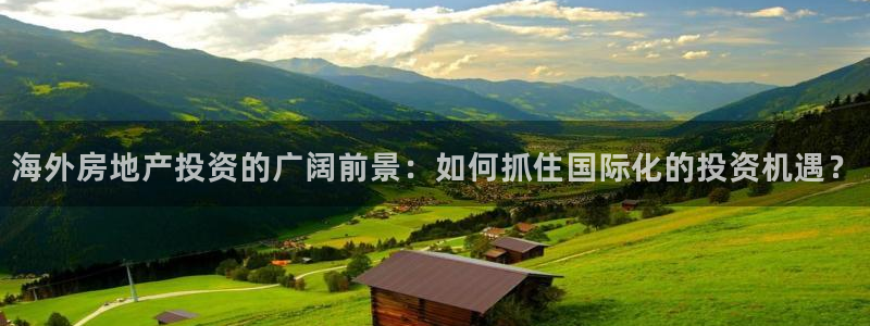 新宝5后：海外房地产投资的广阔前景：如何抓住国际化的投资机遇