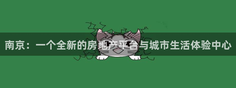 新宝5如何注册：南京：一个全新的房地产平台与城市生活体验中心