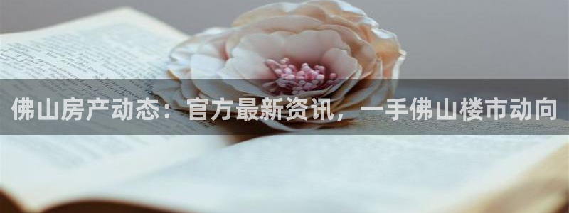 新宝5湫333 00：佛山房产动态：官方最新资讯，一手佛山楼