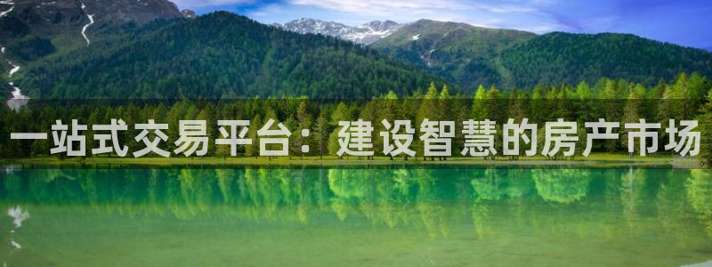 新宝5注册测速登录：一站式交易平台：建设智慧的房产市场