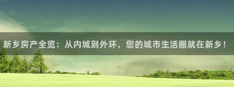 新宝5现在还能玩吗：新乡房产全览：从内城到外环，您的城市生活