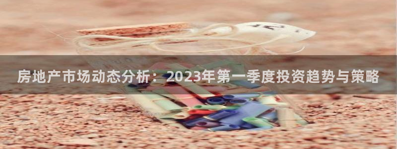 新宝5浗维33 300：房地产市场动态分析：2023年第一季